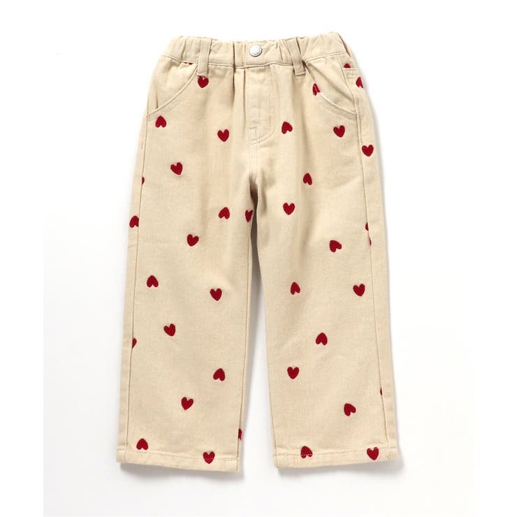 アイボリー | ハートいっぱい長丈パンツ  10分丈 | F.O.Online Store