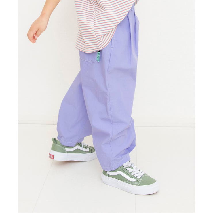 パープル | ダブルタックイージーパンツ  10分丈 | F.O.Online Store
