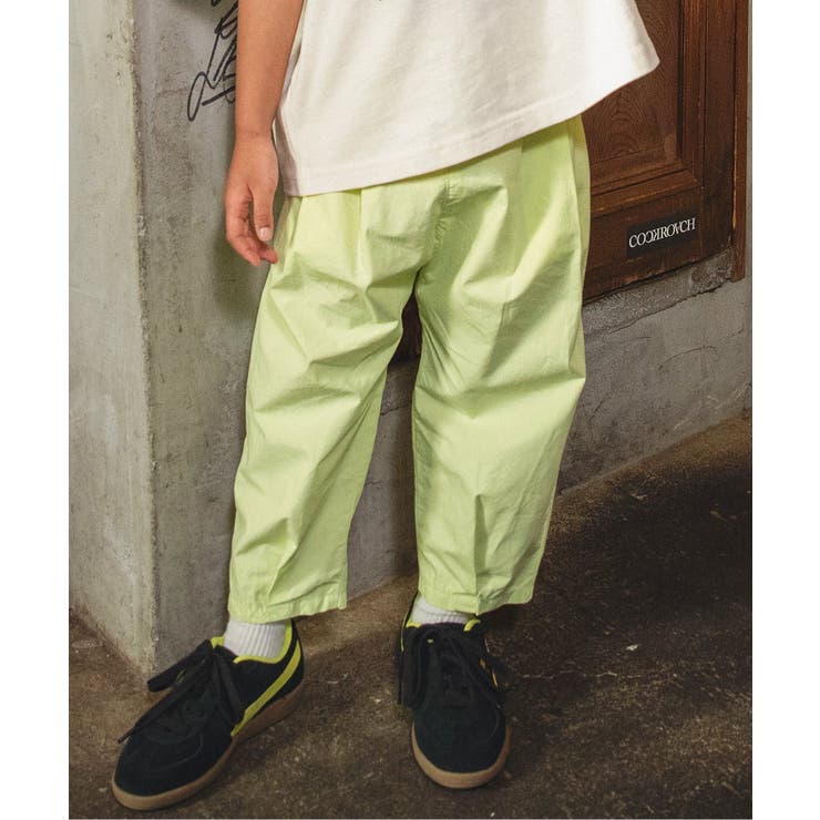 イエロー | ダブルタックイージーパンツ  10分丈 | F.O.Online Store