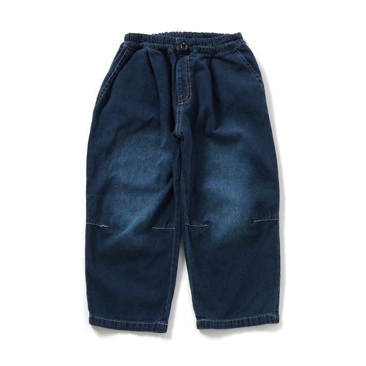 ネイビーブルー | ワイドタックパンツ  10分丈 | F.O.Online Store