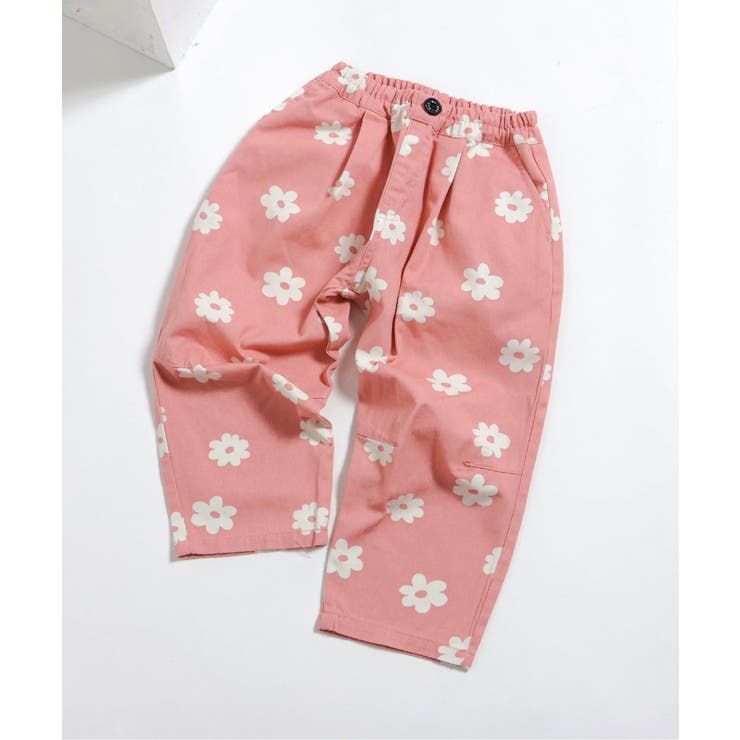 ピンク | ワイドタックパンツ  10分丈 | F.O.Online Store