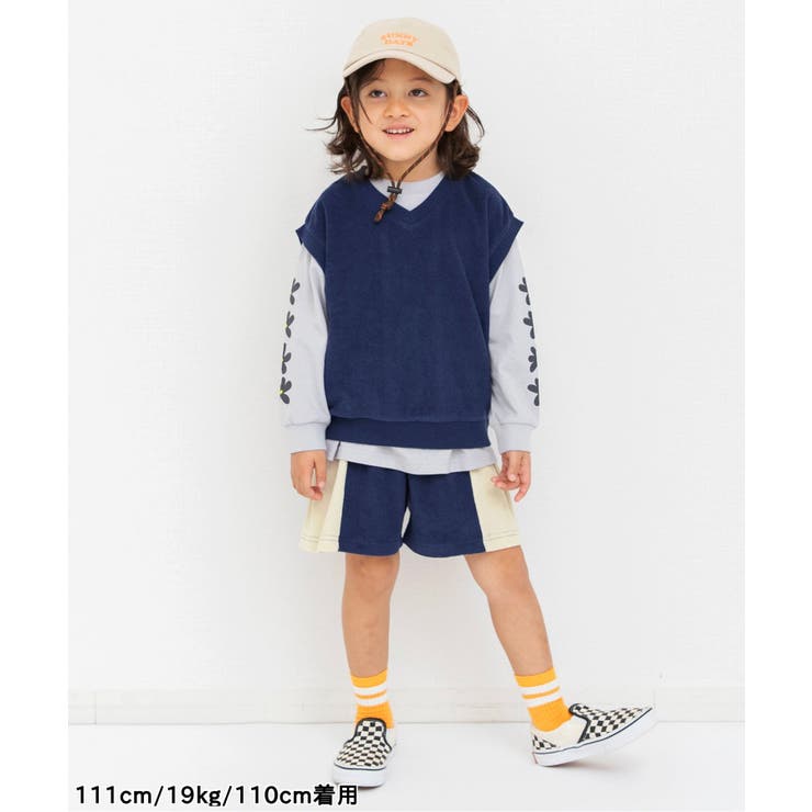 【リンク】サイドラインパイルハーフパンツ（セットアップ可）  5分丈 | F.O.Online Store | 詳細画像6 