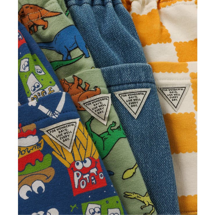 WEB限定  DAISUKI総柄ハーフパンツ  5分丈 | F.O.Online Store | 詳細画像4 