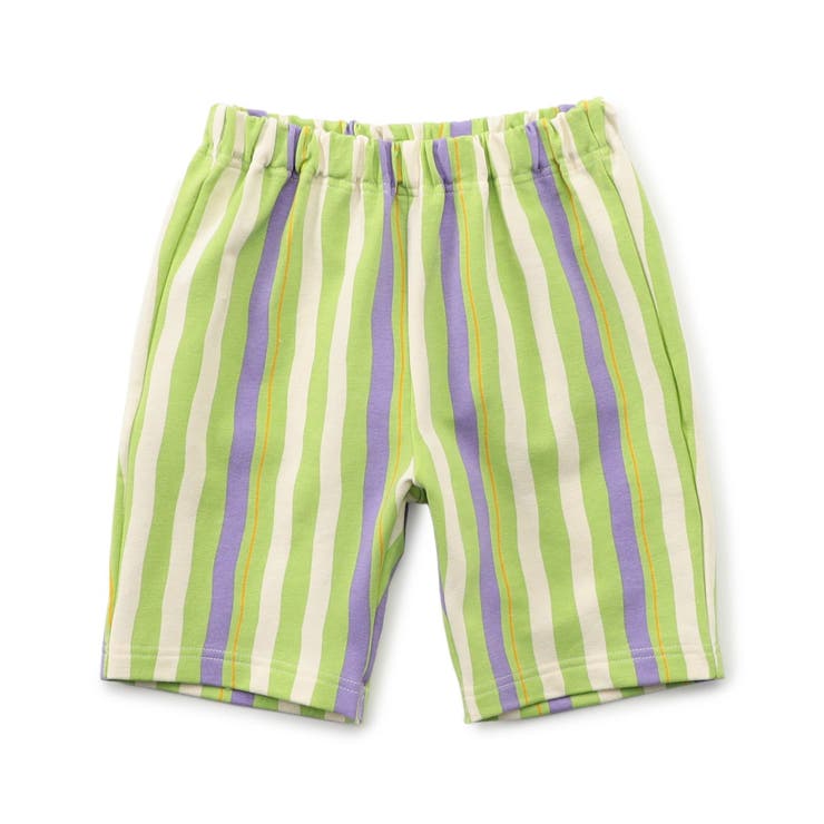 グリーン | WEB限定  DAISUKI総柄ハーフパンツ  5分丈 | F.O.Online Store