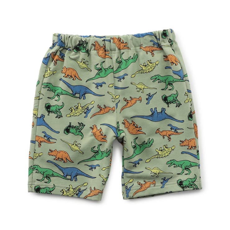 カーキ | WEB限定  DAISUKI総柄ハーフパンツ  5分丈 | F.O.Online Store