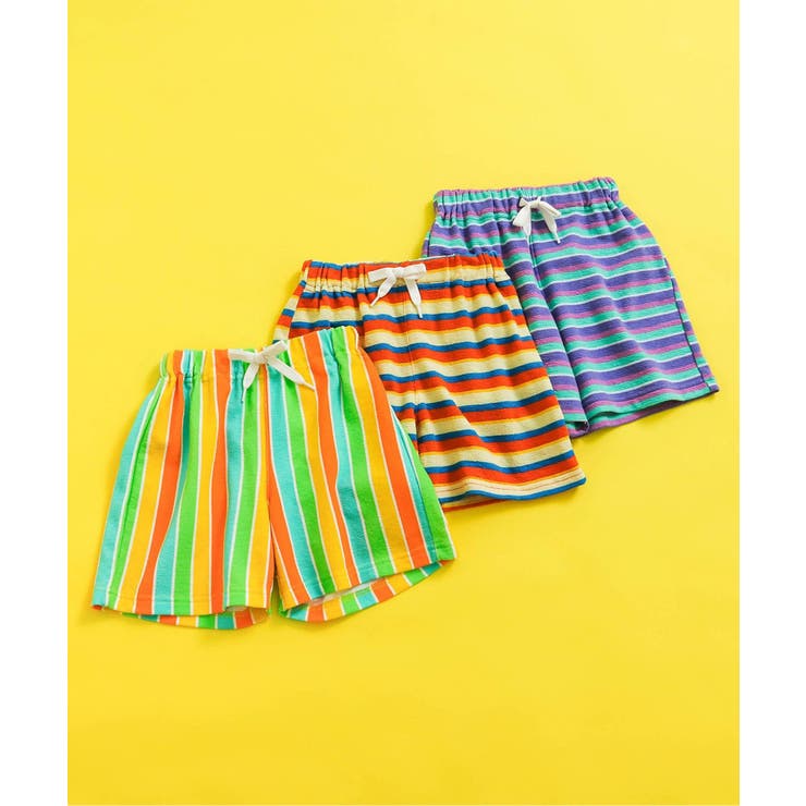ボーダー＆ストライプハーフパンツ  4分丈 | F.O.Online Store | 詳細画像13 