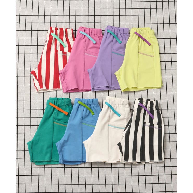 カラバリ切替ポケットカットソーパンツ  4分丈 | F.O.Online Store | 詳細画像18 