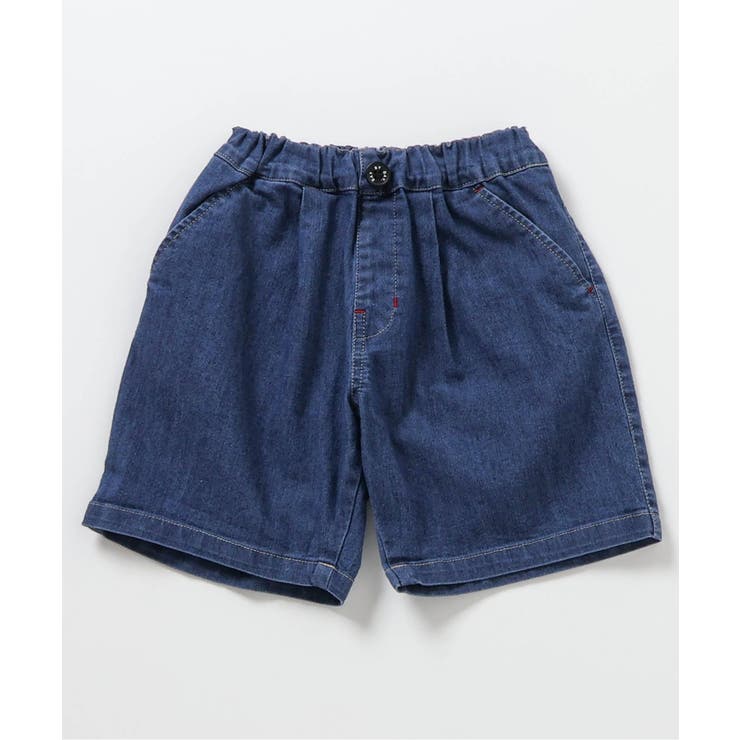 デニム | ワンタックハーフパンツ  5分丈 | F.O.Online Store