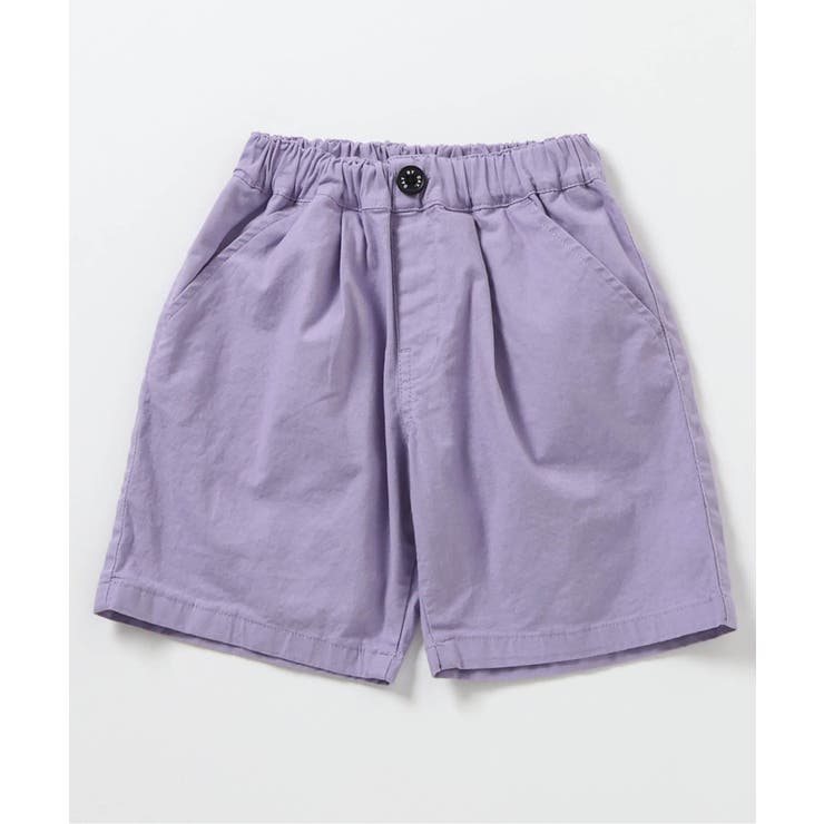 ラベンダー | ワンタックハーフパンツ  5分丈 | F.O.Online Store