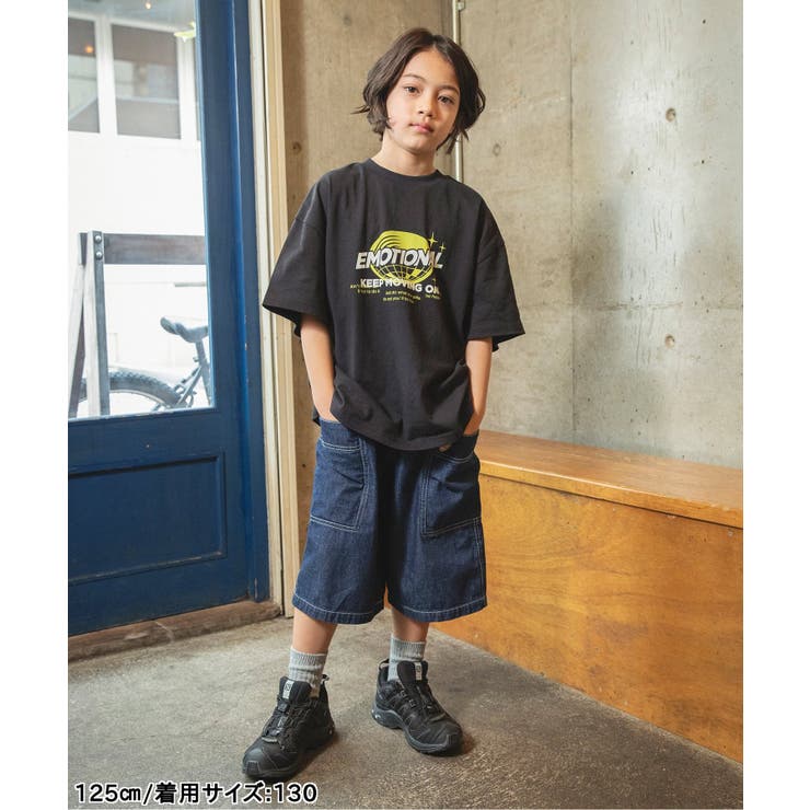 B NEWJACK ワイドフィットハーフパンツ  6分丈 | F.O.Online Store | 詳細画像12 