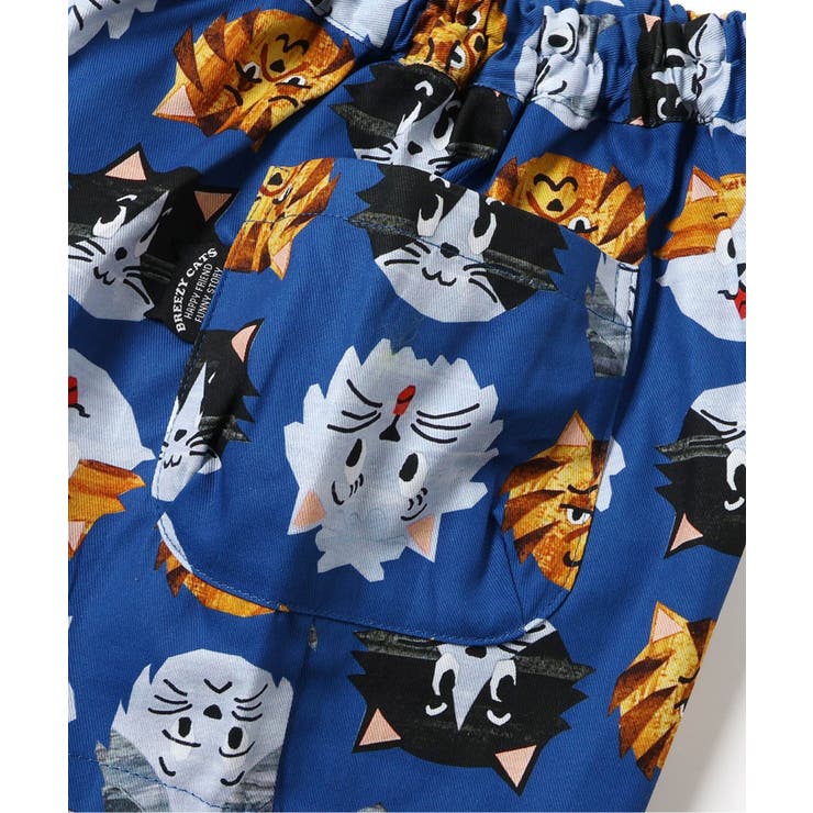 BREEZY CATS 総柄パンツ  4分丈 | F.O.Online Store | 詳細画像6 