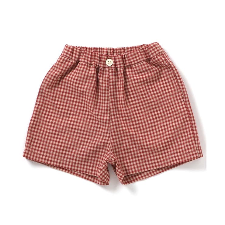 【リンク】ギンガムチェックタックパンツ  5分丈 | F.O.Online Store | 詳細画像3 