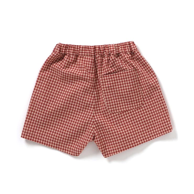 【リンク】ギンガムチェックタックパンツ  5分丈 | F.O.Online Store | 詳細画像4 