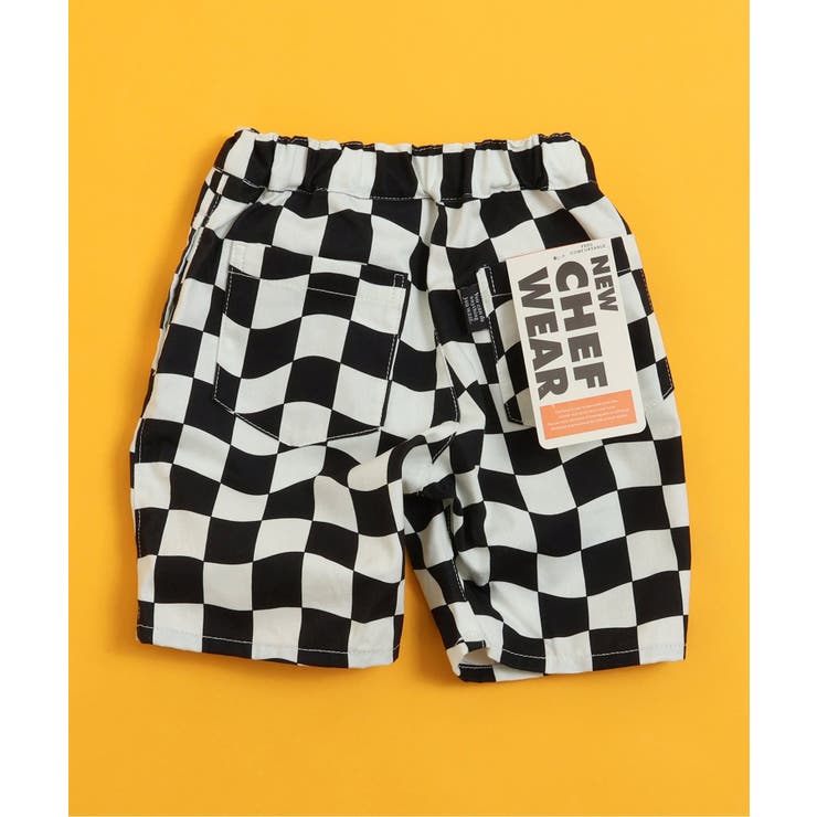 チェック柄 | 【リンク】シェフハーフパンツ(セットアップ可)  5分丈 | F.O.Online Store