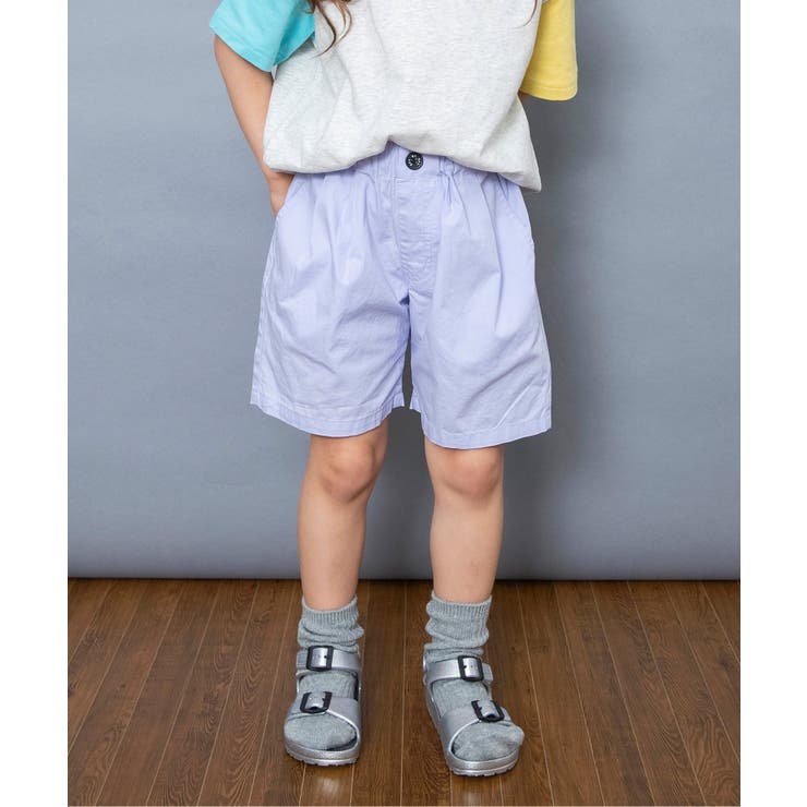 ラベンダー | WEB限定  タックハーフパンツ  5分丈 | F.O.Online Store
