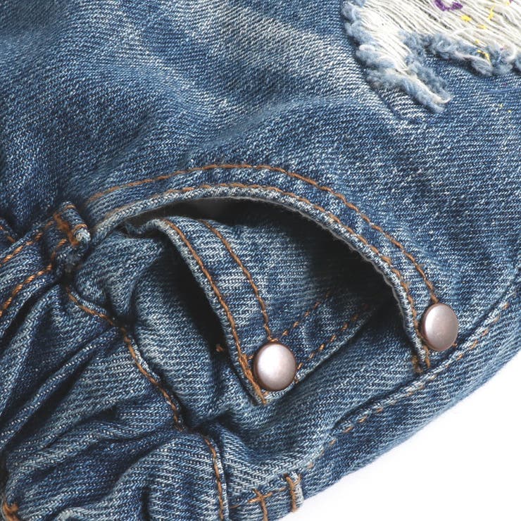 クラッシュデニムハーフパンツ_5分丈 5分丈 | F.O.Online Store | 詳細画像8 
