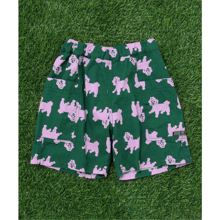 グリーン | アニマル総柄サイドポケットパンツ | F.O.Online Store