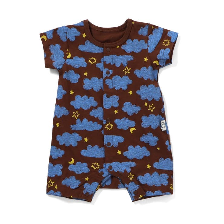 キャメル | 総柄ロンパス マイファーストブリーズ | F.O.Online Store