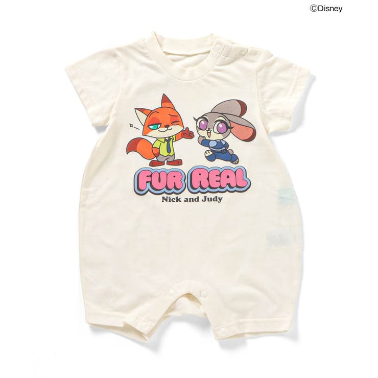オフホワイト | 【リンク】ディズニーキャラクター ズートピア/ロンパス | F.O.Online Store
