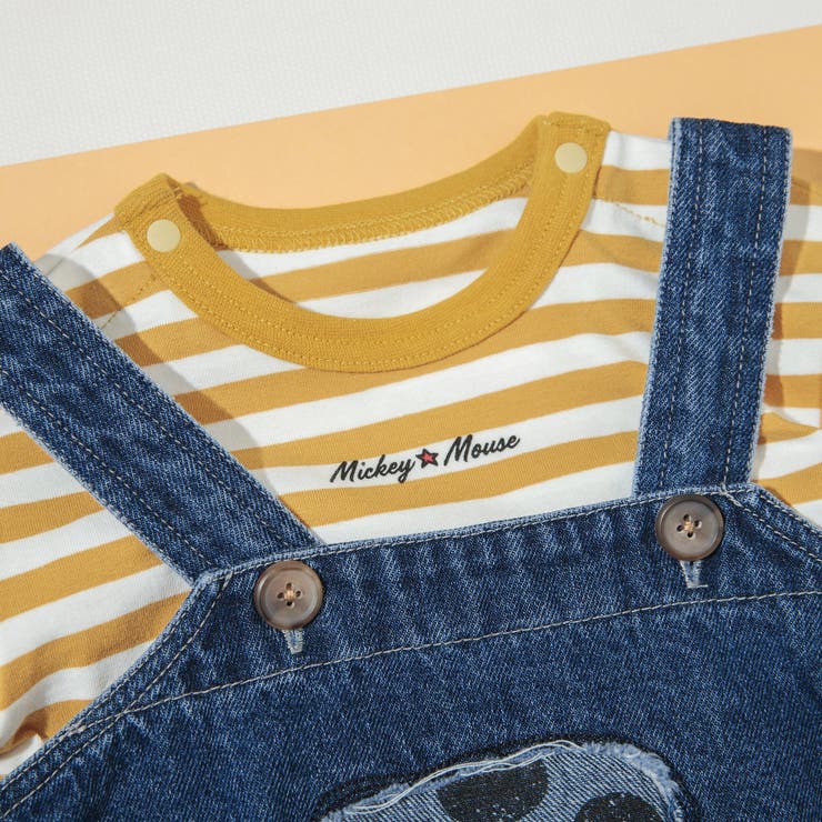 【リンク】ディズニーキャラクター 2Pセットデニムサロペット | F.O.Online Store | 詳細画像17 