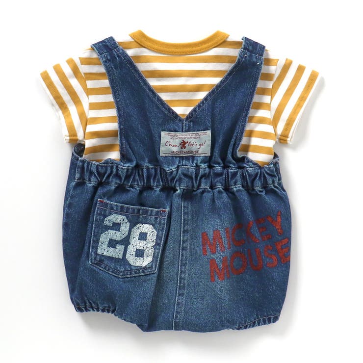 【リンク】ディズニーキャラクター 2Pセットデニムサロペット | F.O.Online Store | 詳細画像5 