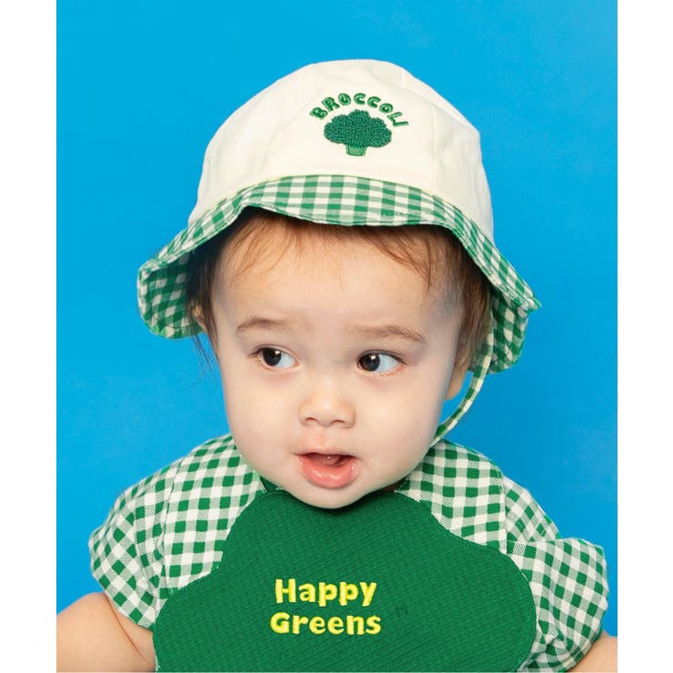 グリーン | WAKUWAKU FARM おやさい帽子 | F.O.Online Store