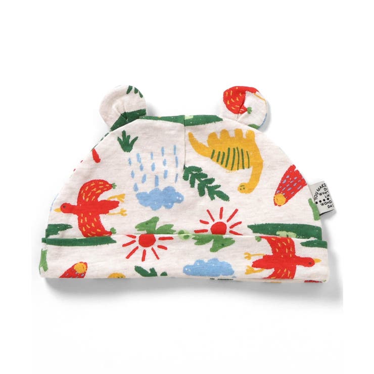 レインボー | 総柄耳付き帽子 マイファーストブリーズ | F.O.Online Store