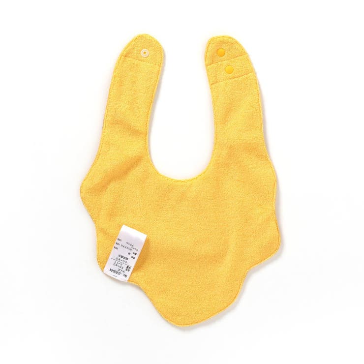 送料無料】ふりふり コロンとしたスタイ(イエロー) 送料無料 送料無料】ふりふり コロンとしたスタイ(イエロー) 送料無料