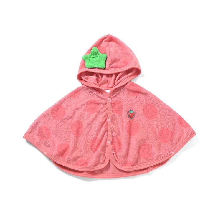 ピンク | 【リンク】パイルジャガードベビーポンチョ | F.O.Online Store