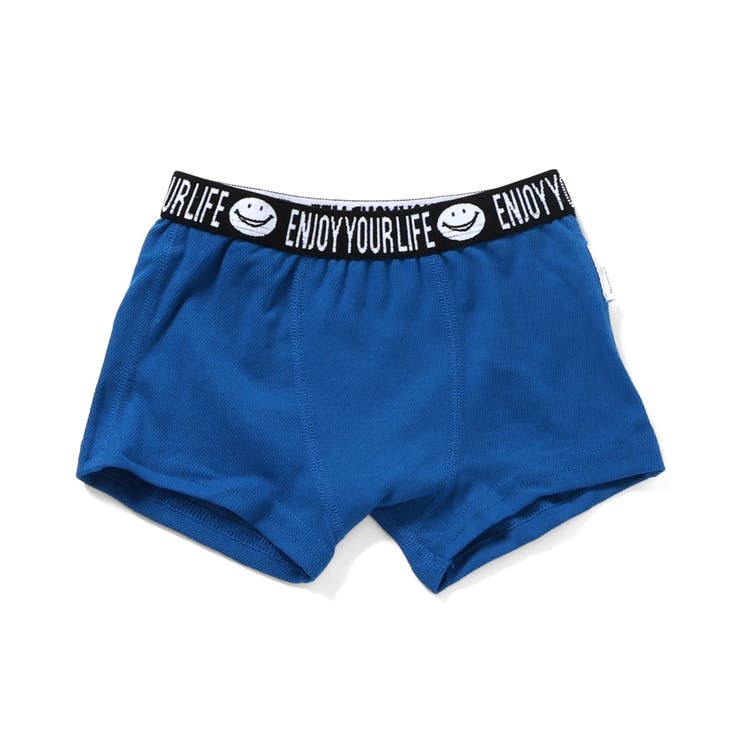 ブルー | ジャガードゴム メッシュ無地パンツ | F.O.Online Store