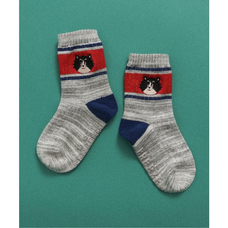 グレー | BREEZY CATS ワンポイントソックス | F.O.Online Store