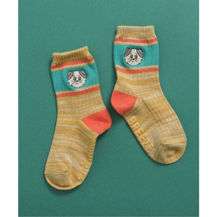 イエロー | BREEZY CATS ワンポイントソックス | F.O.Online Store