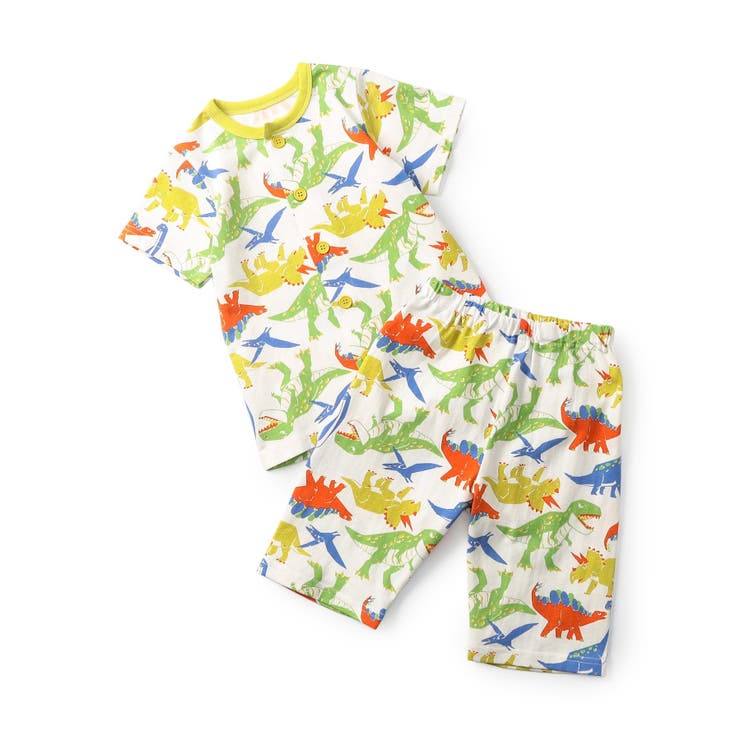 オフホワイト | BOYS 半袖前開きパジャマ | F.O.Online Store