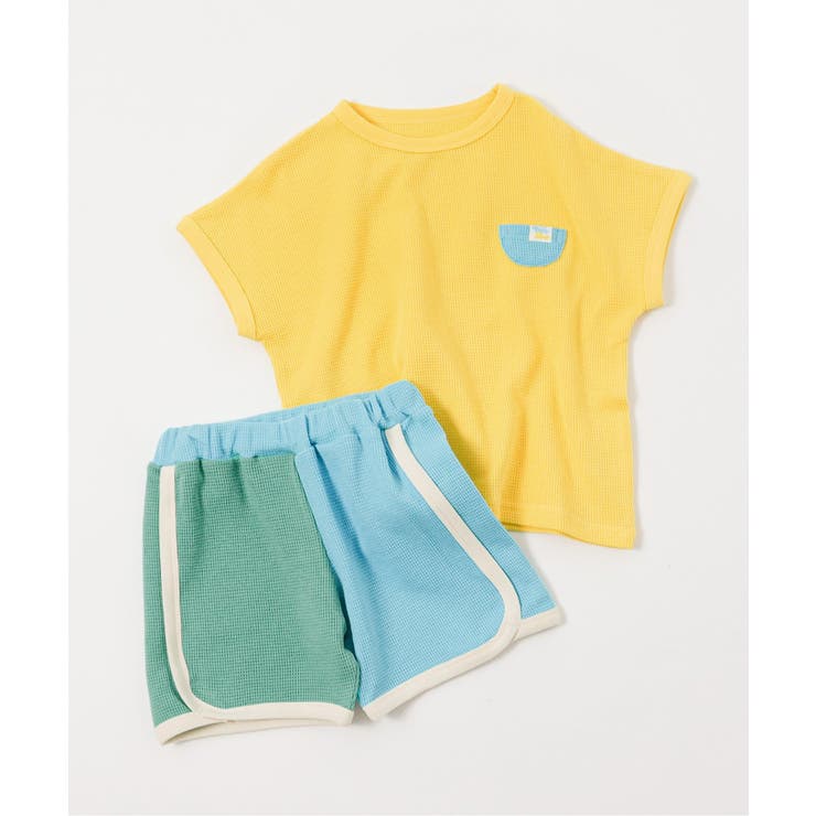イエロー | カラバリワッフルパジャマ | F.O.Online Store