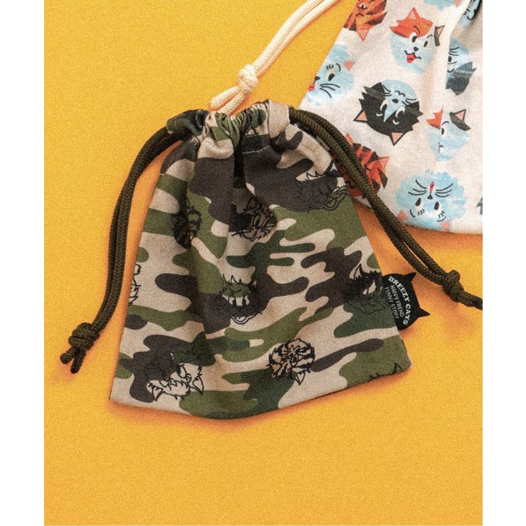 BREEZY CATS 総柄巾着 | F.O.Online Store | 詳細画像1 