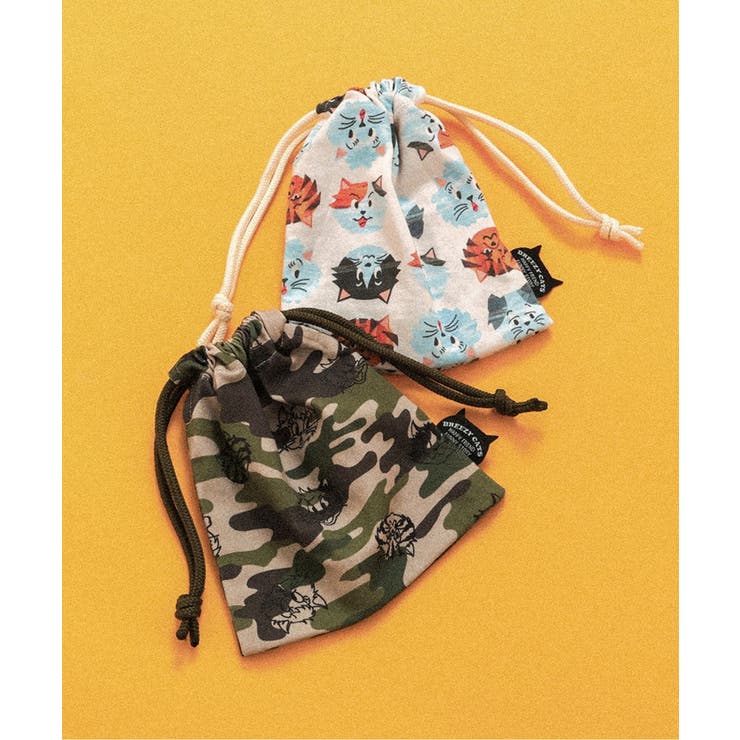 BREEZY CATS 総柄巾着 | F.O.Online Store | 詳細画像11 