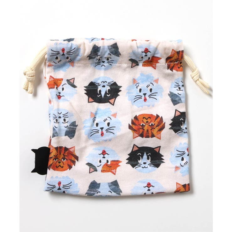 BREEZY CATS 総柄巾着 | F.O.Online Store | 詳細画像4 