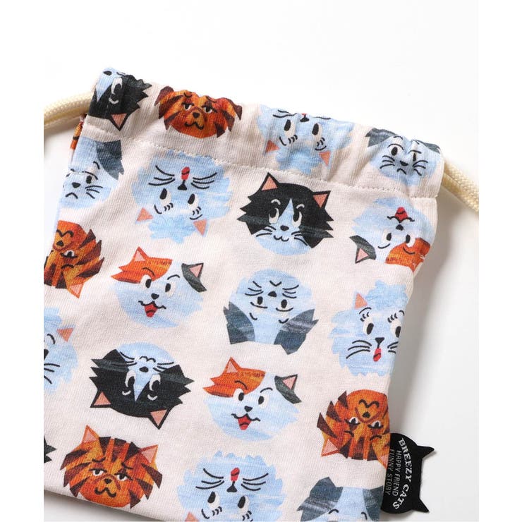 BREEZY CATS 総柄巾着 | F.O.Online Store | 詳細画像5 