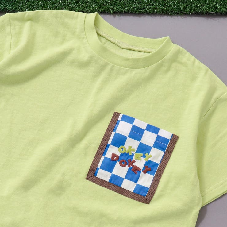 チェッカーフラッグポケットTシャツ[品番：FOKK0015874]｜F.O.
