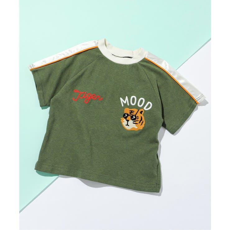 カーキ | スカジャン風Tシャツ(セットアップ可) | F.O.Online Store