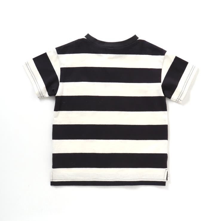 playhour ボーダーTシャツ ピュアコットン ボーダーロングTシャツ - フジ レディース & メンズ