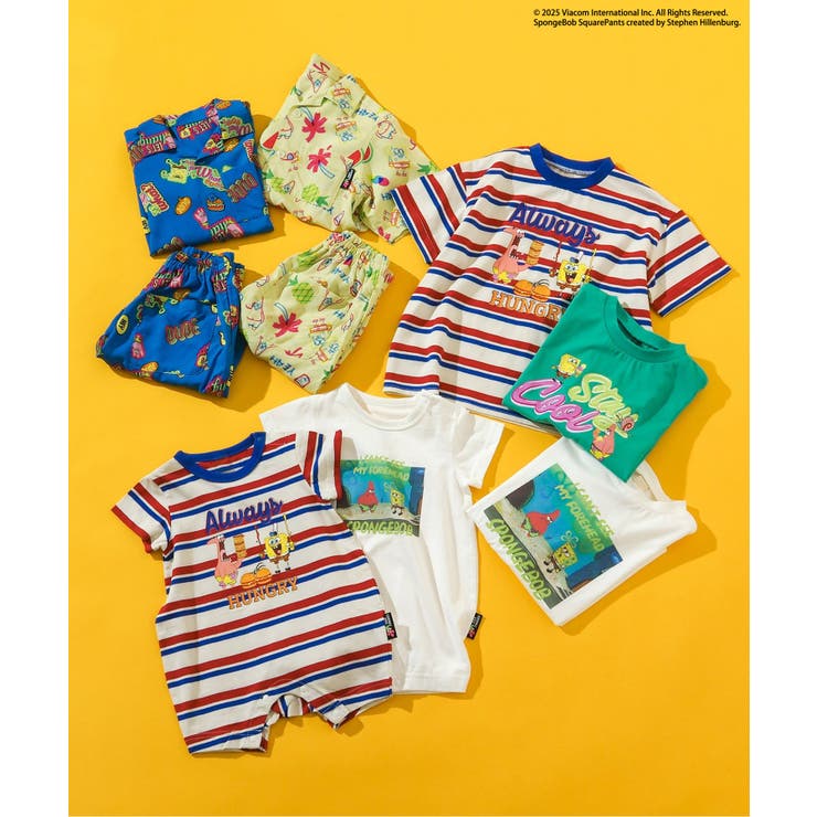 リンク】スポンジ・ボブ Tシャツ[品番：FOKK0022609]｜F.O.Online 