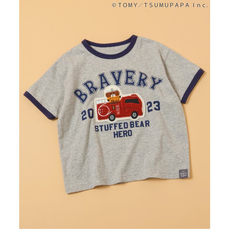 トミカとトム リンガーTシャツ | F.O.Online Store | 詳細画像1 