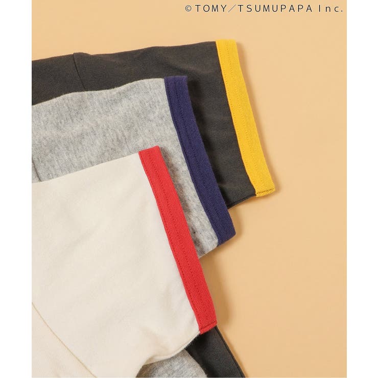 トミカとトム リンガーTシャツ | F.O.Online Store | 詳細画像14 