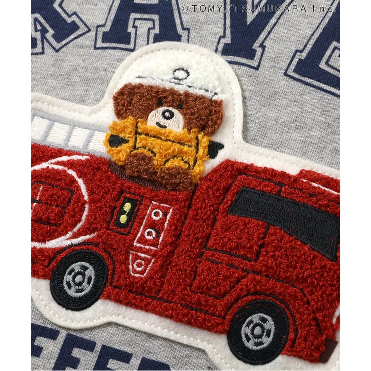 トミカとトム リンガーTシャツ | F.O.Online Store | 詳細画像7 