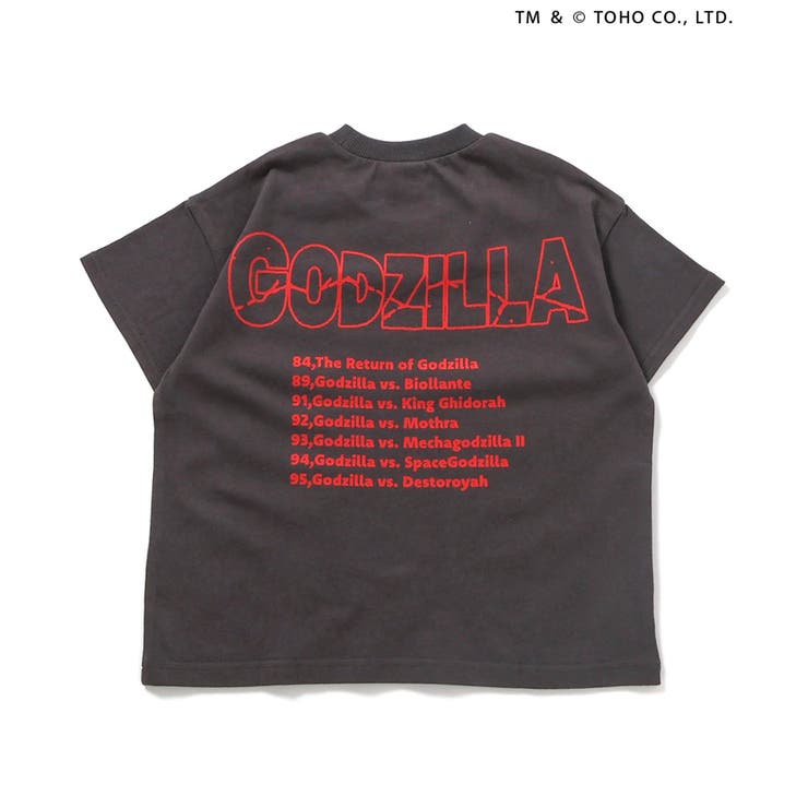 【リンク】WEB限定 ゴジラプリントTシャツ | F.O.Online Store | 詳細画像3 