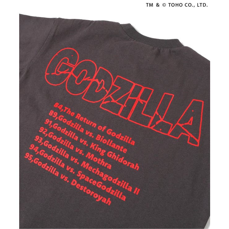 【リンク】WEB限定 ゴジラプリントTシャツ | F.O.Online Store | 詳細画像5 