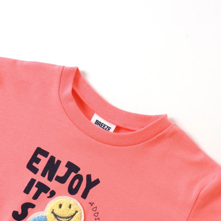 接触冷感・吸水速乾】3柄4色サガラワッペンTシャツ[品番