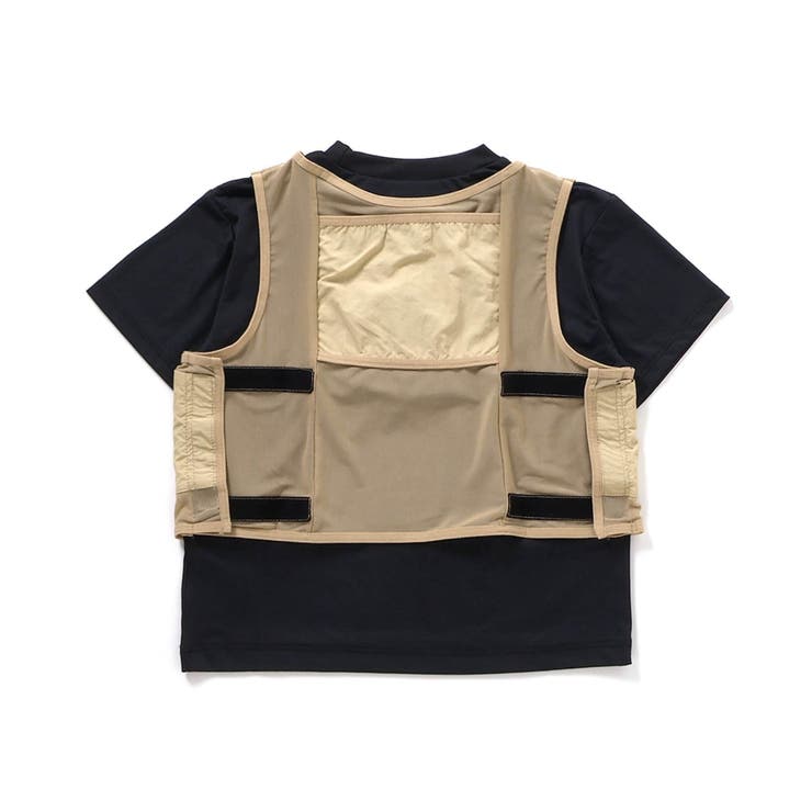 サマーエール 冷っほーい！保冷剤ベスト付きTシャツ  UVカット 接触冷感 | F.O.Online Store | 詳細画像3 