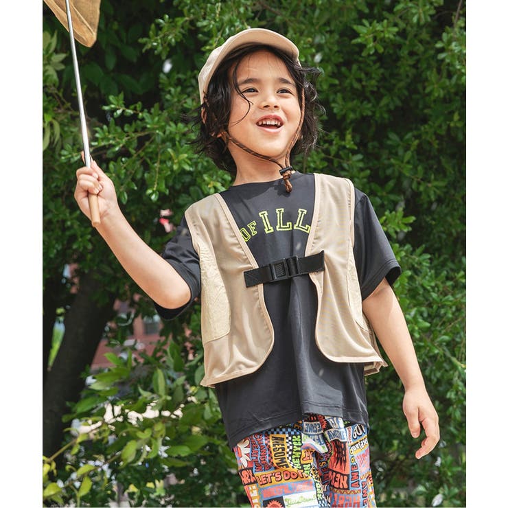 サマーエール 冷っほーい！保冷剤ベスト付きTシャツ  UVカット 接触冷感 | F.O.Online Store | 詳細画像7 